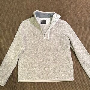 Figs Gray Zip Up Sweater (LIKE NEW)
